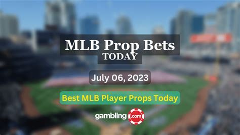 best mlb prop bets